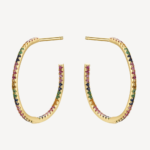 Multicolored Earrings. Plata de Ley. Magari Venezia